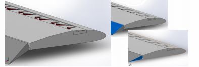Bütünleşik Girdap Üretici Flap Mekanizmalı Aerodinamik Performansı Arttırılmış Kanat